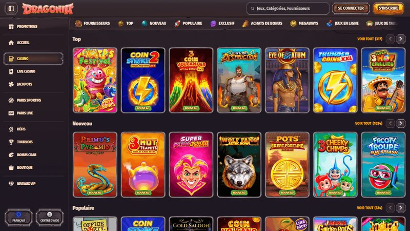 Image: Révélez les Secrets du Dragonia Casino en Ligne avec Facilités de Paiement en